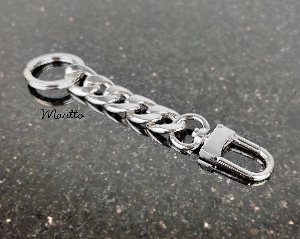 Wallet Chain / Key Tether - Standard & Long Lengths, Removable Keyring –  Mautto
