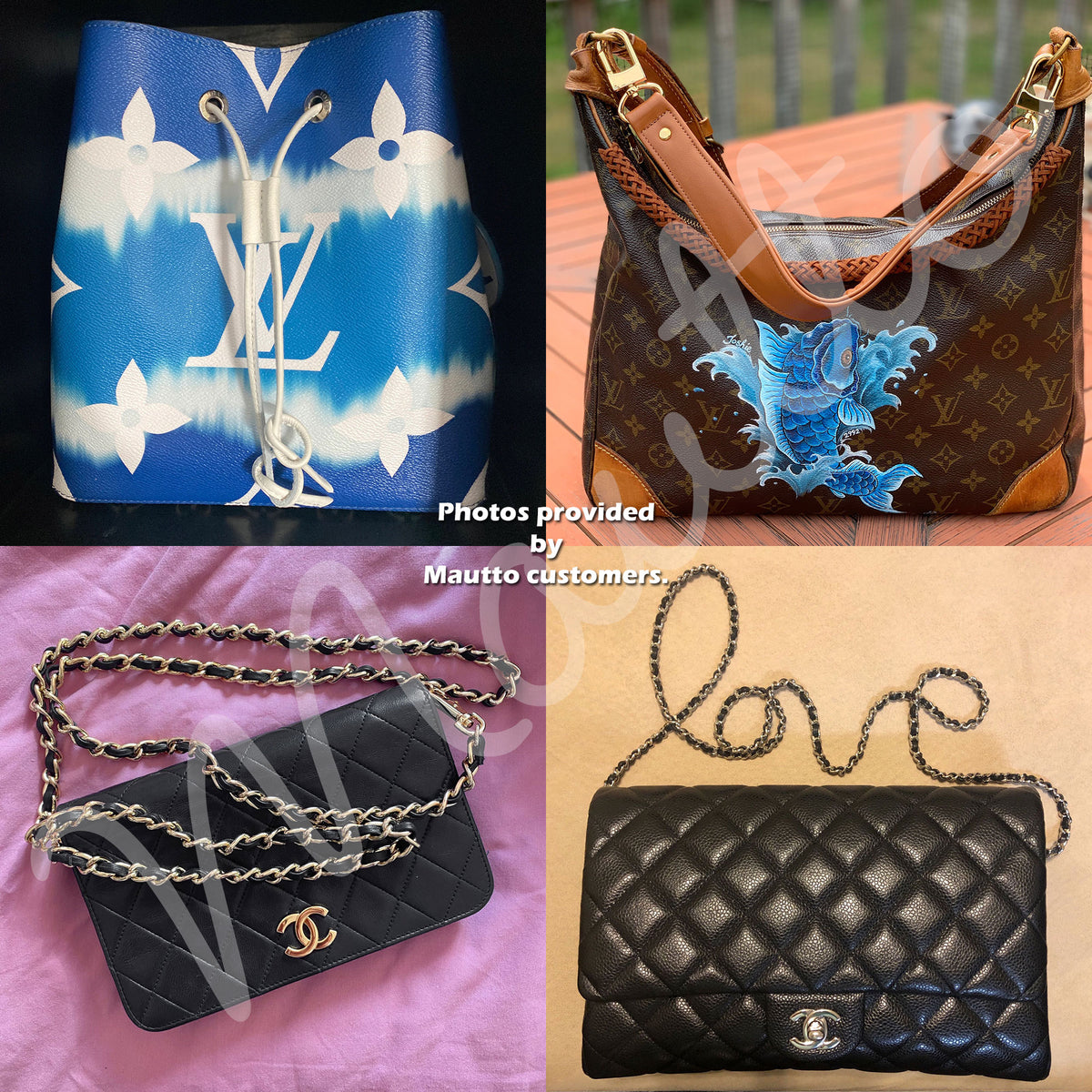 Custom Replacement Straps & Handles for Louis Vuitton (LV) Handbags/Purses/Bags, Replacement Purse Straps & Handbag Accessories - Leather, Chain & more