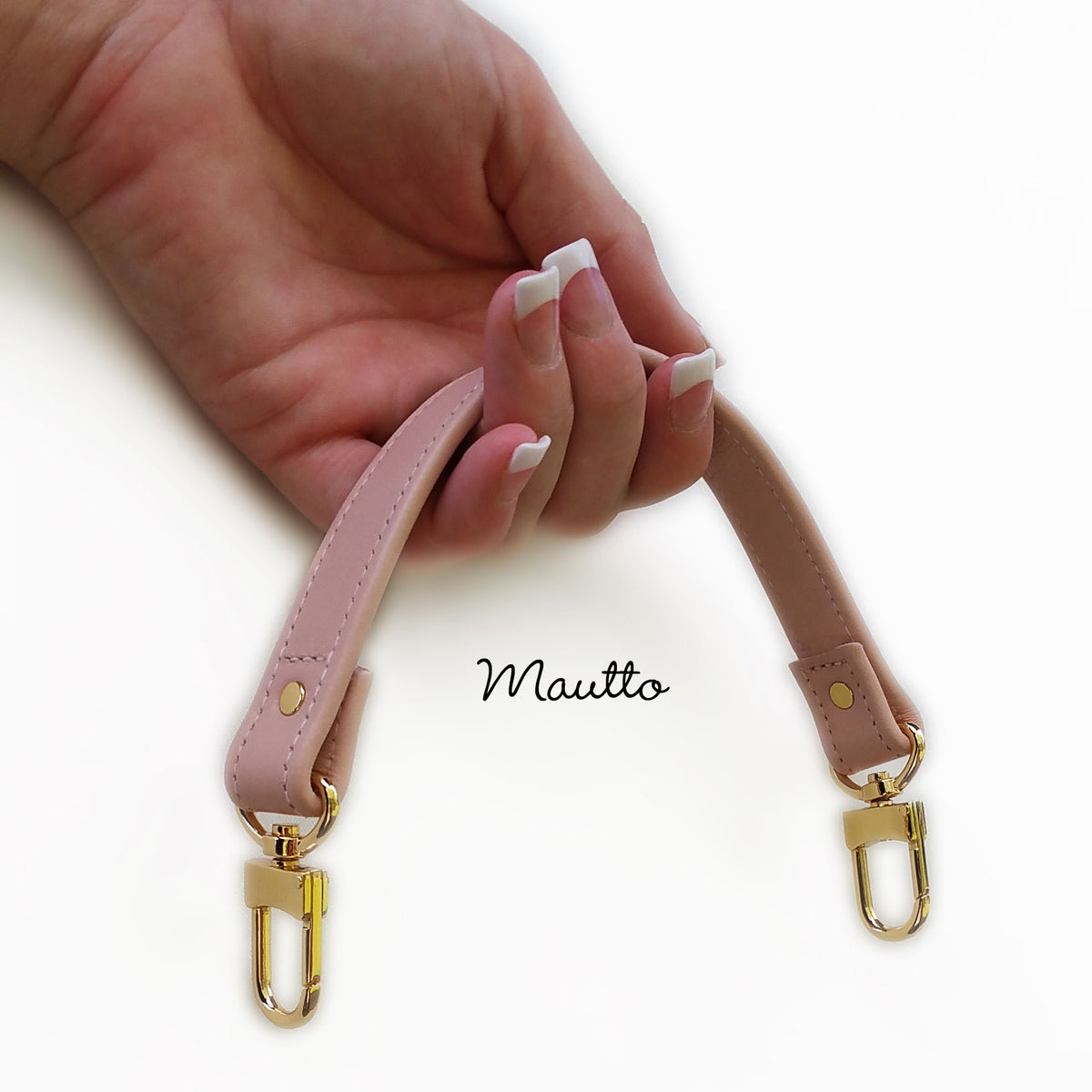 Leather Top Handle for LV Noe, Neo, Odeon & More - 3/4 inch (19mm) Wide,  U-Shaped #16LG Clips