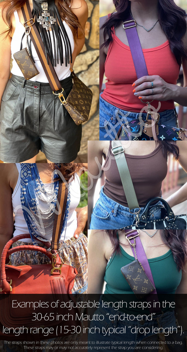 A How-to Guide for Choosing Your Cross Body Strap Length – Mautto