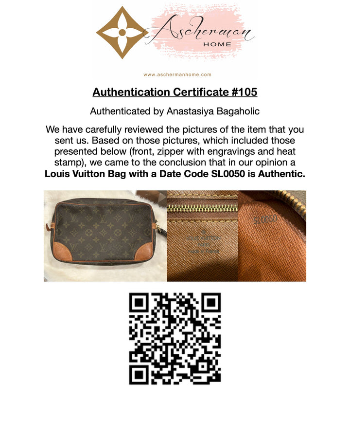 Louis Vuitton Monogram Marly Dragonne GM Clutch – Mautto