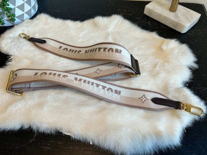 New! NEVER USED Louis Vuitton Bandouliere Adjustable Jacquard