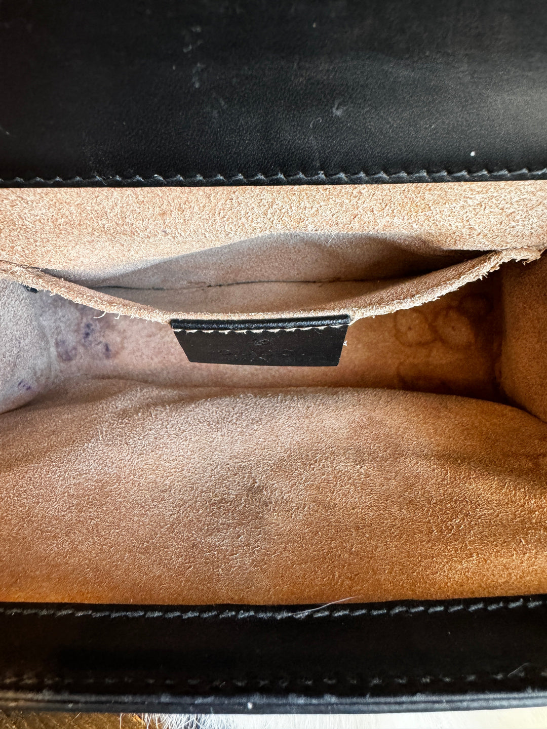 GUCCI Black Guccissima Padlock Mini – Mautto