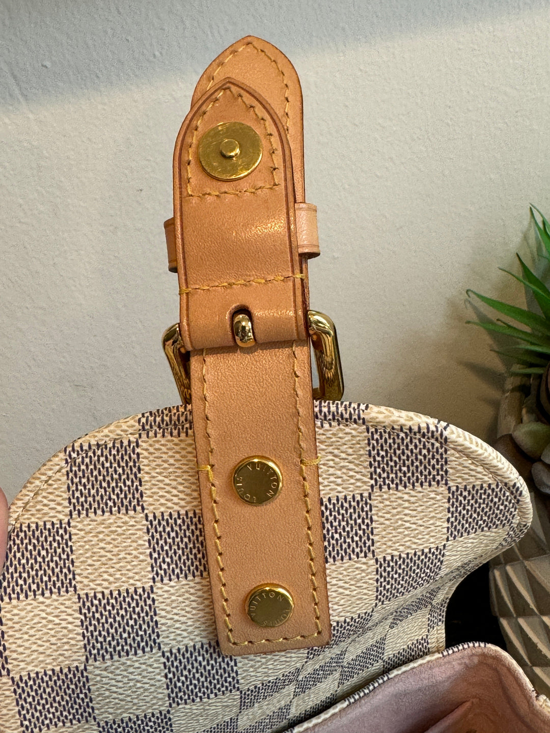 Louis Vuitton Sperone BB Backpack Damier Azur – Mautto