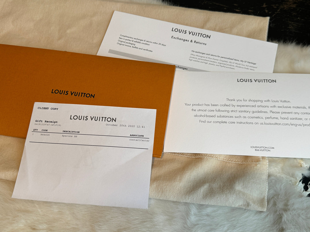 Louis Vuitton Sperone BB Backpack Damier Azur – Mautto