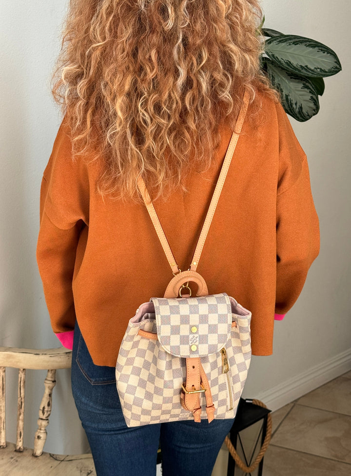 louis vuitton backpack sperone Louis Vuitton Sperone BB Backpack Damier Azur – Mautto