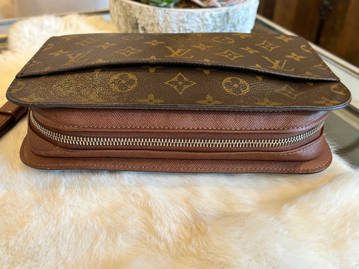 Top Louis Vuitton Pochette Orsay Monogram Brown Clutch