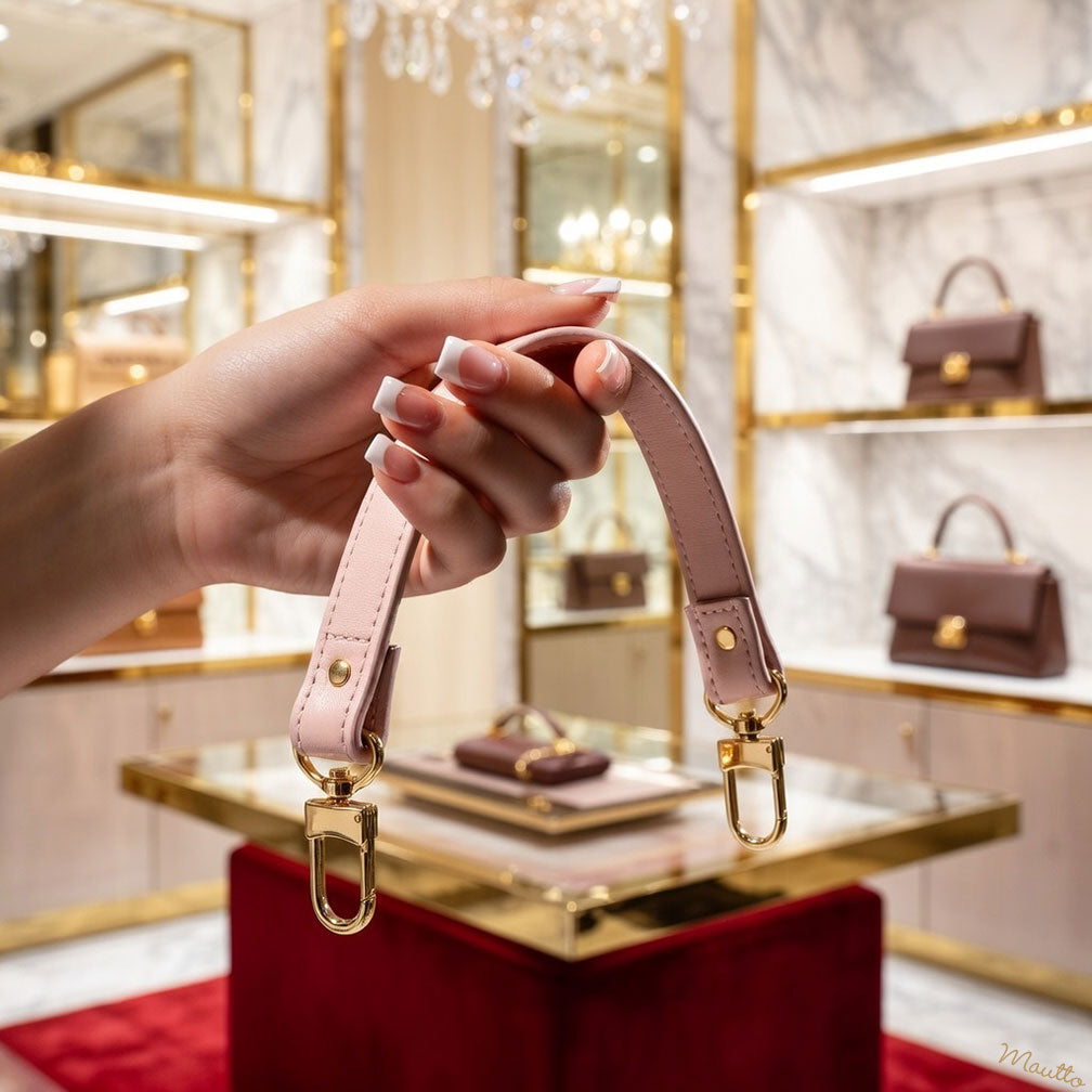 Leather Top Handle for LV Noe, Neo, Odeon & More - Accessory Strap