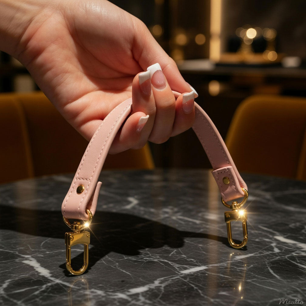 Leather Top Handle for LV Noe, Neo, Odeon & More - Accessory Strap