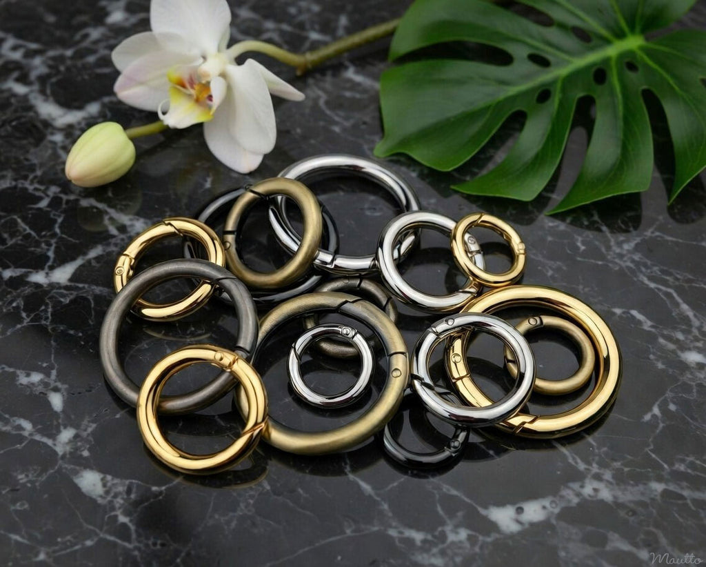 Attachable O-Ring with Spring Gate Opening - Your Choice of 3 Attachable O-Ring with Spring Gate Opening - Your Choice of 3