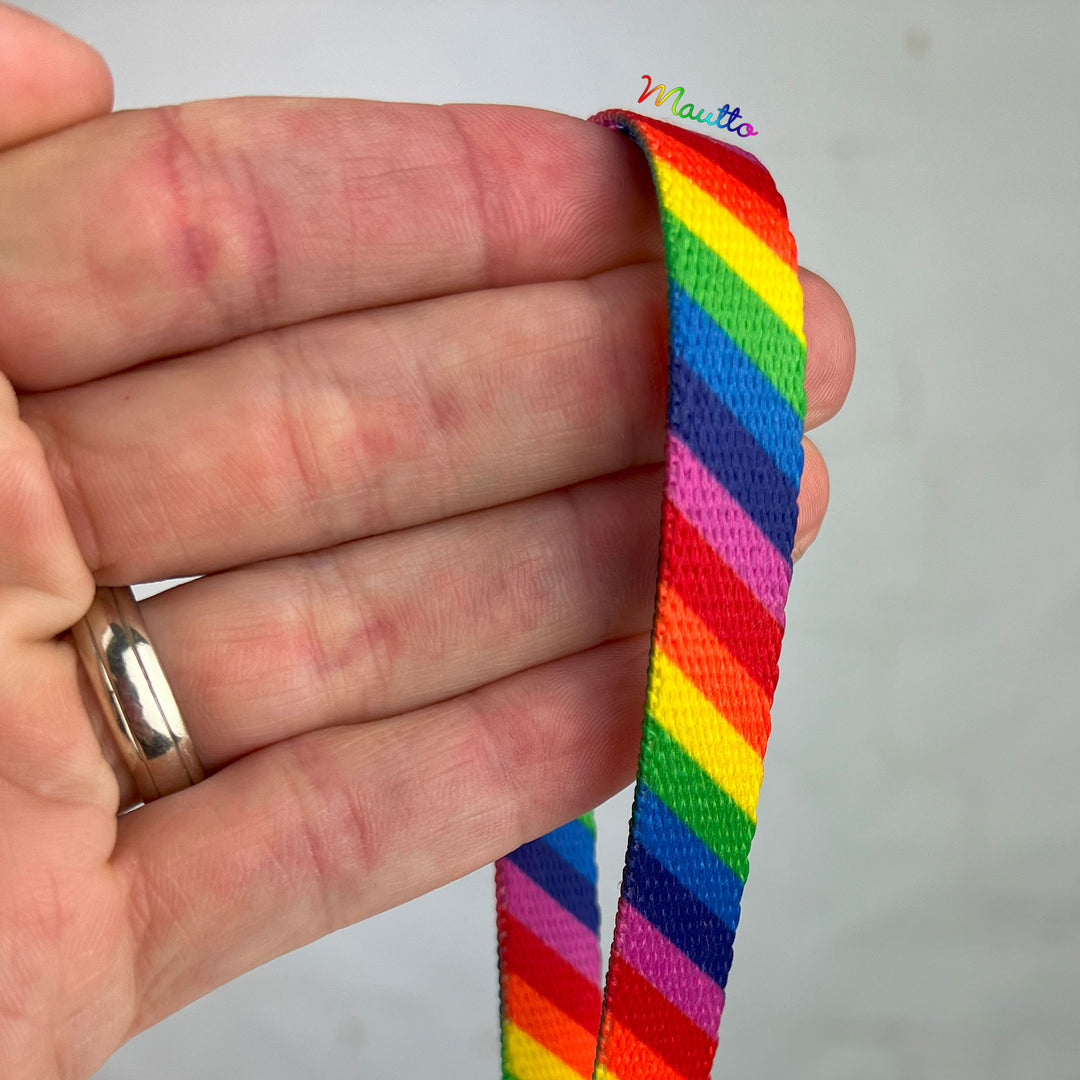 Rainbow Keychain Wrist Strap Accessory - Pride Month & LGBTQ Gift