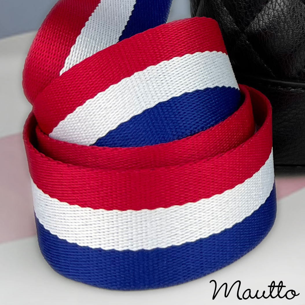USA / America Patriot Strap for Bags - Red White & Blue  display picture 2