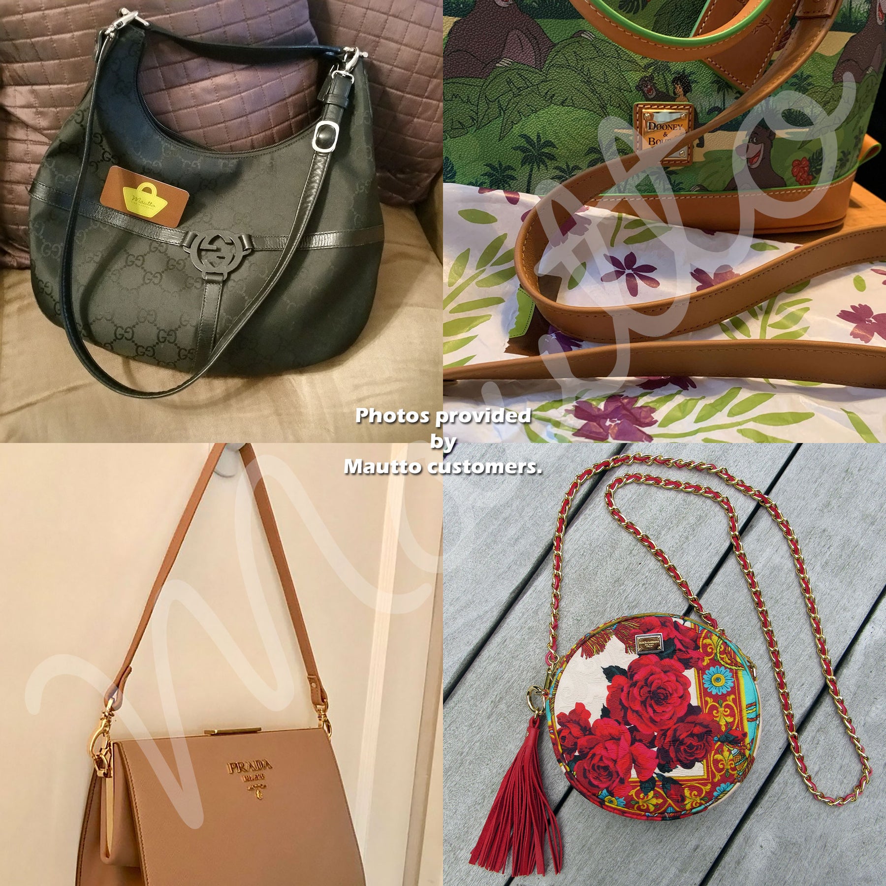 Custom Replacement Straps and Repair for Handbags, Purses & Designer Bags  of All Types