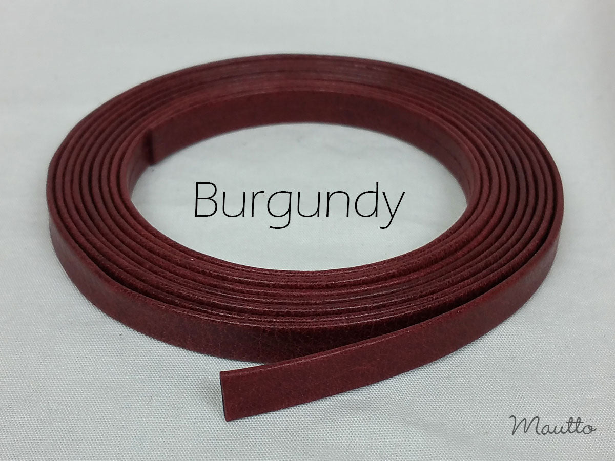 8 strips of Suede leather Lace, 45 Leather Lacing, Burgundy Leather Strips