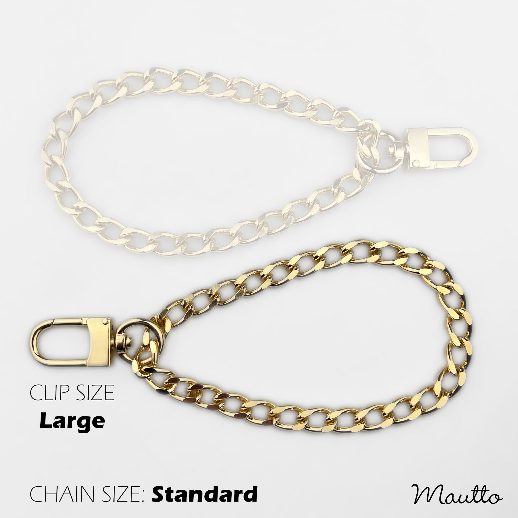 Glamorous Metallic Leather Wrist Strap & Keychain Accessory – Mautto