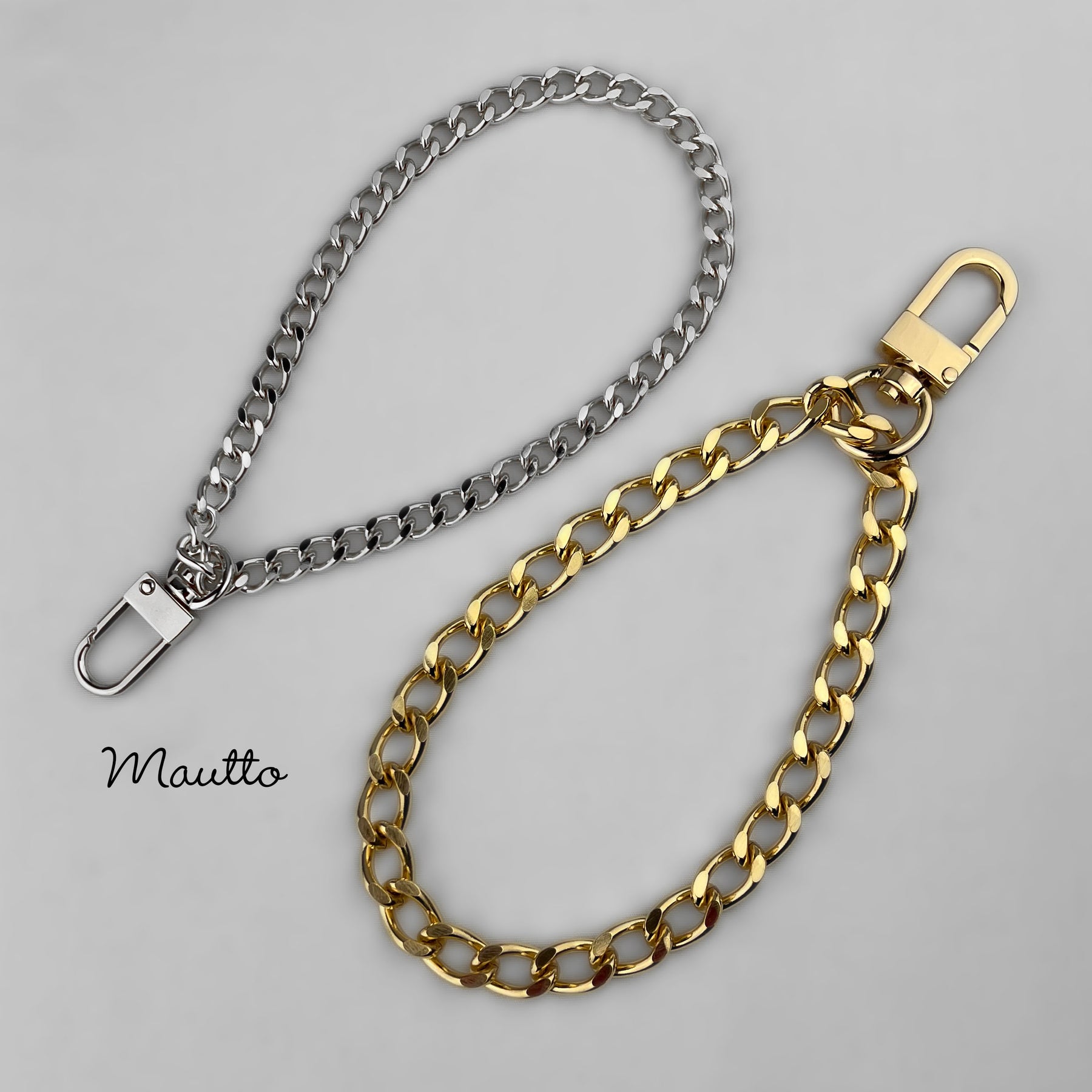 Luxury Shoulder Strap Rolo Chain Gold or Silver for Your 
