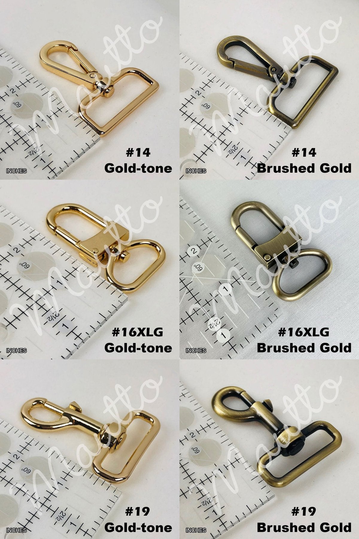 Strap Extender for Purses and Bags - Large Clip for Bags with Thick  Hardware - Heavy Duty Gold-tone Chain & Swiveling Clip
