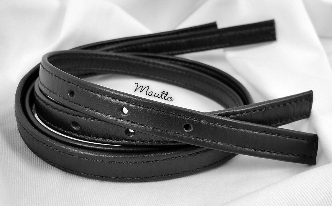 Mautto Glamorous Metallic Leather Wrist Strap & Keychain Accessory Metallic Beige Leather / Yes