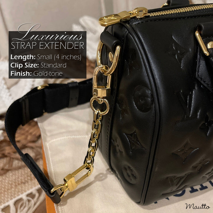 Luxurious Strap Extender Accessory for Louis Vuitton (LV) Bags