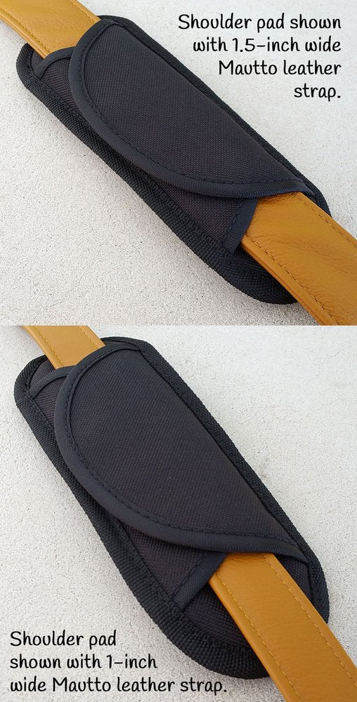 backpack strap pads leather Shoulder Pad for they are an investment in physical longevity Backpack Tube Pads Dark Coffee